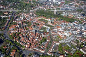 Luftaufnahme Stadt Osnabrück (Niedersachsen) 