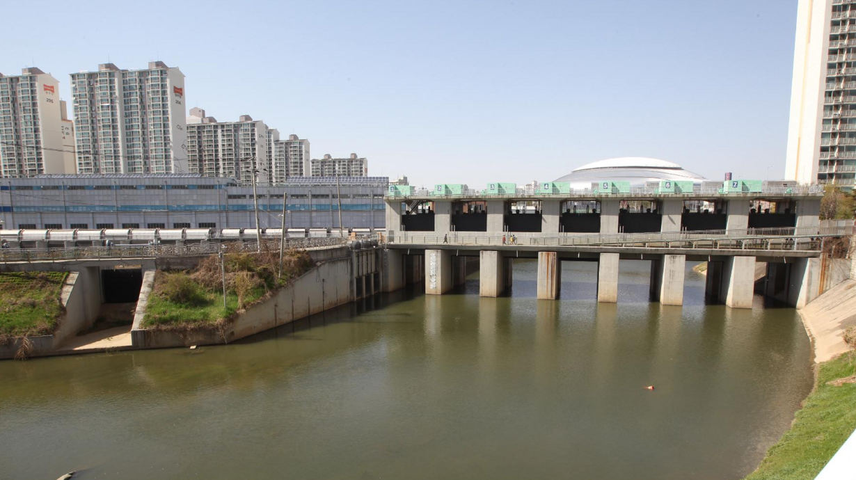 Fluss in Gwangmyeong
